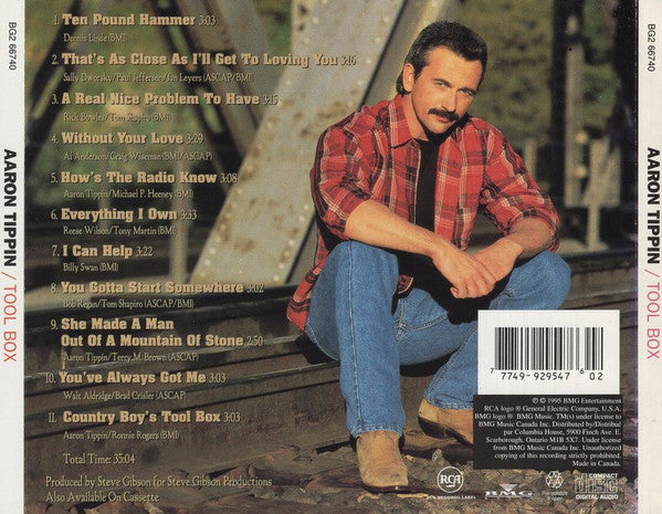 Aaron Tippin : Tool Box (CD, Album, Club)