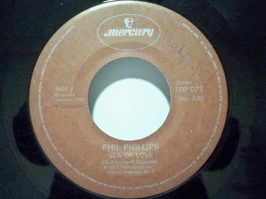 Phil Phillips (3) / Clyde McPhatter : Sea Of Love / Lover Please (7", Single)