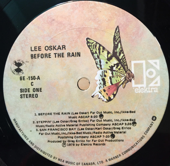 Lee Oskar : Before The Rain (LP, Album)
