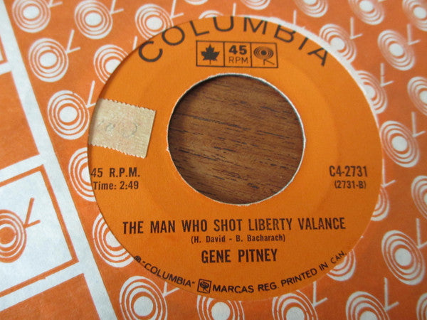 Gene Pitney : Town Without Pity (7", Single)