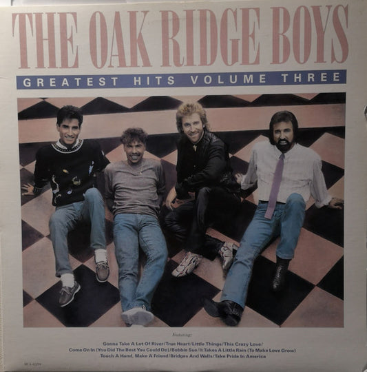 The Oak Ridge Boys : Greatest Hits Volume Three (LP, Album, Comp, Club)