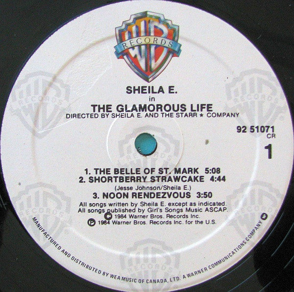 Sheila E. : In The Glamorous Life (LP, Album)