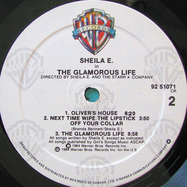 Sheila E. : In The Glamorous Life (LP, Album)
