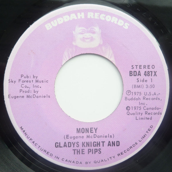 Gladys Knight And The Pips : Money  (7", Single)
