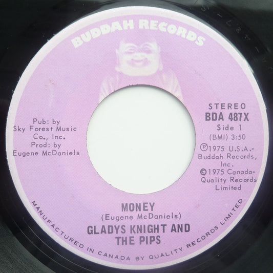 Gladys Knight And The Pips : Money  (7", Single)