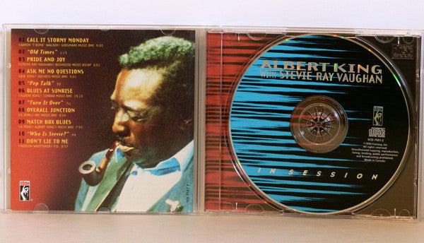 Albert King With Stevie Ray Vaughan : In Session (CD, Album)