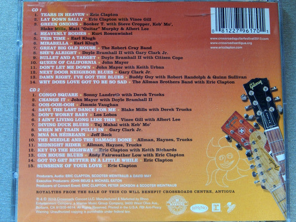 Eric Clapton : Crossroads Guitar Festival 2013 (2xCD, Album)