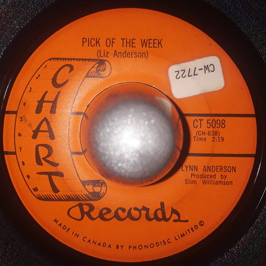 Lynn Anderson : Pick Of The Week / I'm Alright (7", Single)