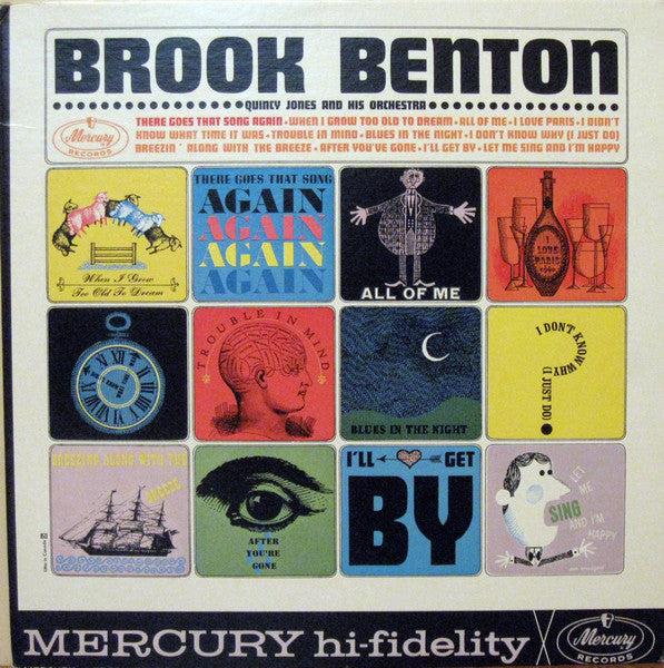 Brook Benton : There Goes That Song Again (LP, Album, Mono)