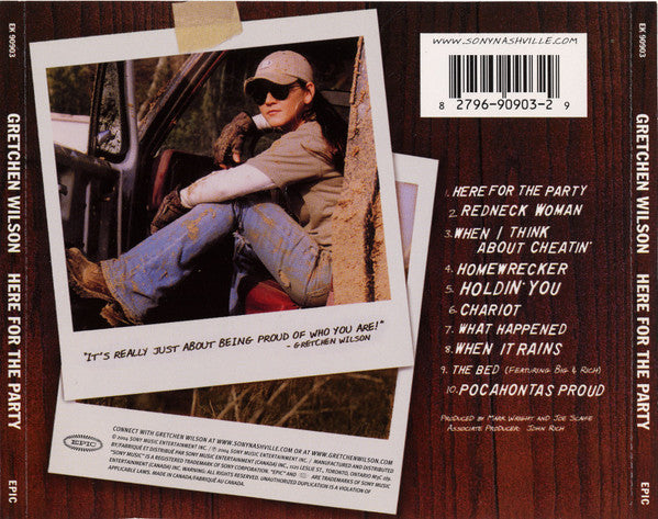 Gretchen Wilson : Here For The Party (HDCD, Album)