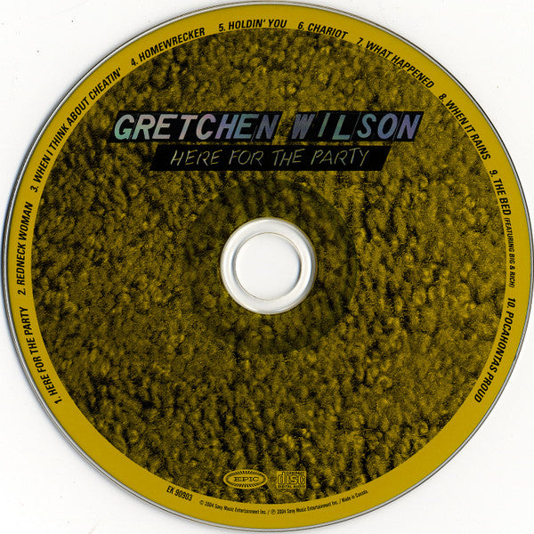 Gretchen Wilson : Here For The Party (HDCD, Album)