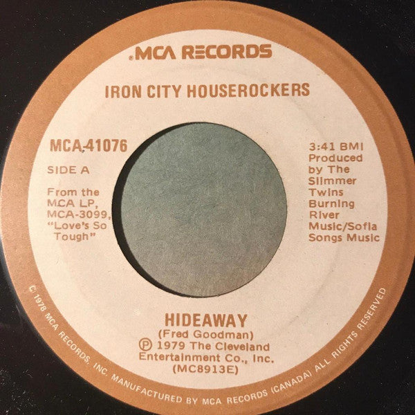 Iron City Houserockers : Hideaway (7", Single)