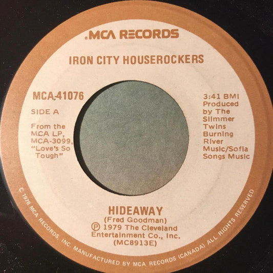 Iron City Houserockers : Hideaway (7", Single)