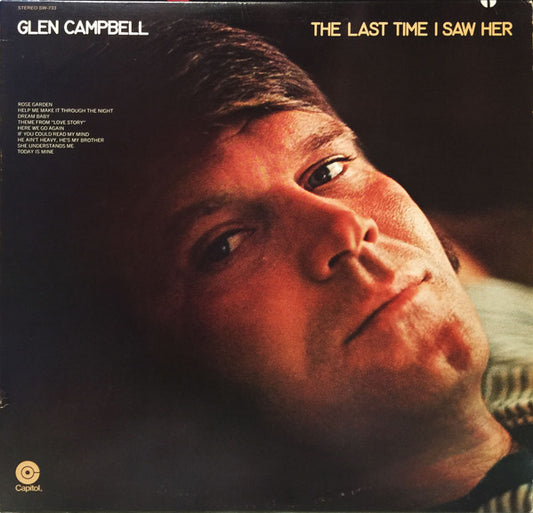 Glen Campbell : The Last Time I Saw Her (LP)