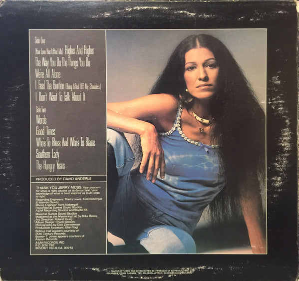 Rita Coolidge : Anytime...Anywhere (LP, Album, Club)
