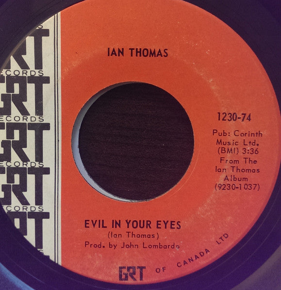 Ian Thomas (2) : Come The Son (7", Single)