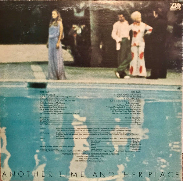 Bryan Ferry : Another Time, Another Place (LP, Album)