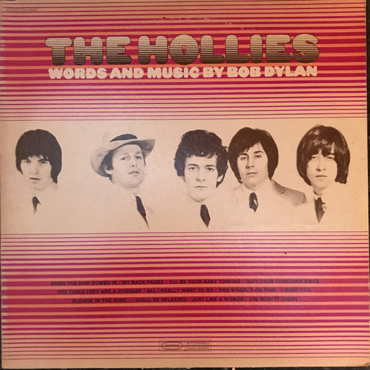 The Hollies : Words And Music By Bob Dylan (LP, Album, RE)