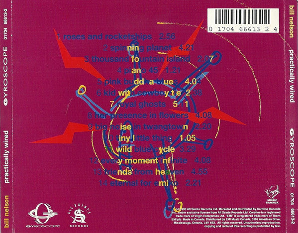 Bill Nelson : Practically Wired Or How I Became... Guitarboy! (CD, Album)