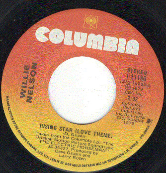 Willie Nelson : My Heroes Have Always Been Cowboys (7", Single)