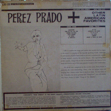 Perez Prado : Great Mambos, Also Other Latin American Favorites (LP, Album, RE)
