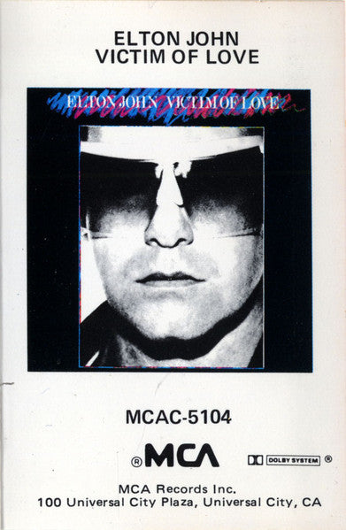 Elton John : Victim Of Love (Cass, Album, Dol)