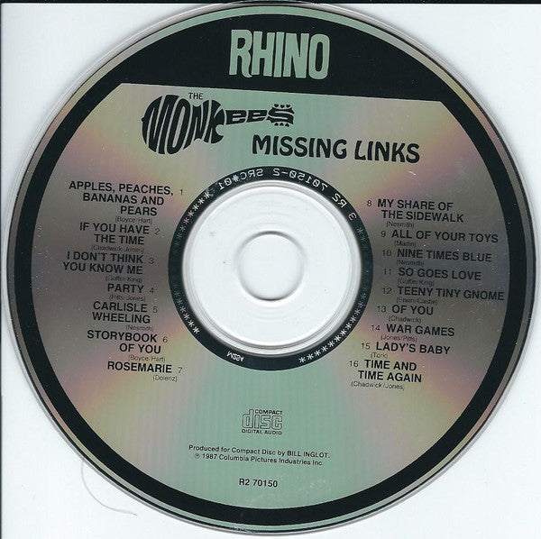 The Monkees : Missing Links (CD, Comp, RP)