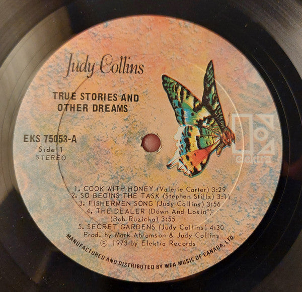 Judy Collins : True Stories And Other Dreams (LP, Album, Gat)