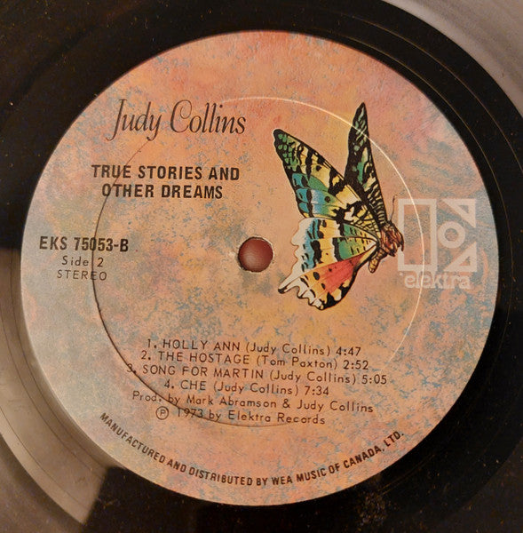 Judy Collins : True Stories And Other Dreams (LP, Album, Gat)
