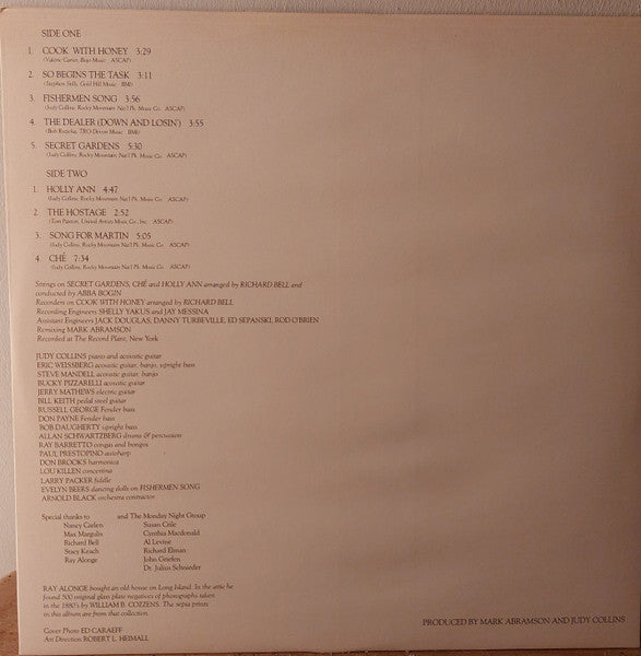 Judy Collins : True Stories And Other Dreams (LP, Album, Gat)