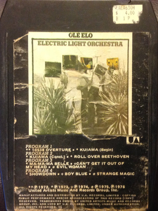 Electric Light Orchestra : Olé ELO (8-Trk, Comp)