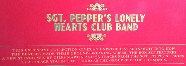The Beatles : Sgt. Pepper's Lonely Hearts Club Band (CD, Album, RE, RM + 2xCD + CD, Album, Mono, RE, RM)