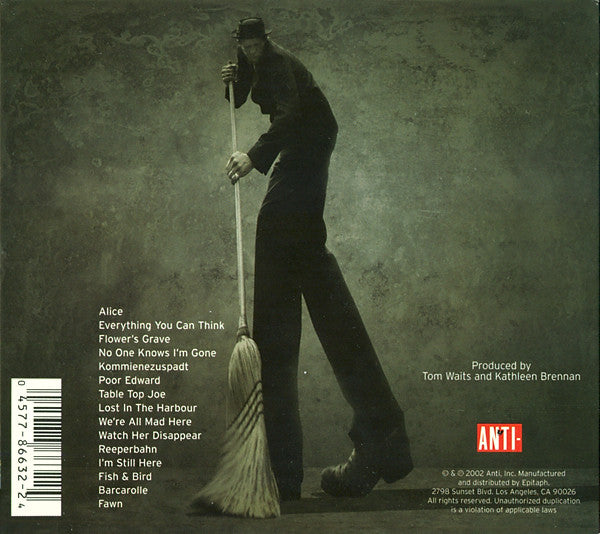 Tom Waits : Alice (CD, Album, Dig)