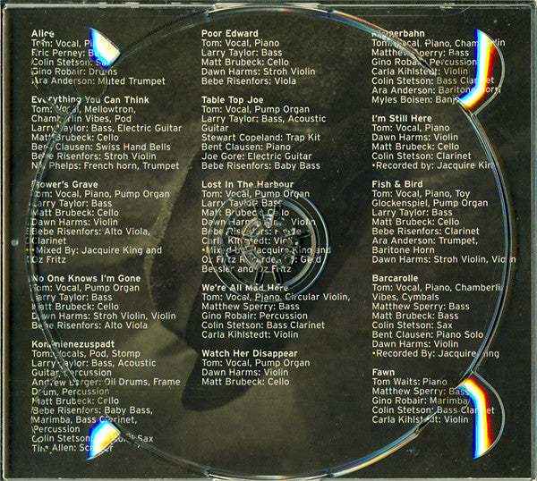 Tom Waits : Alice (CD, Album, Dig)