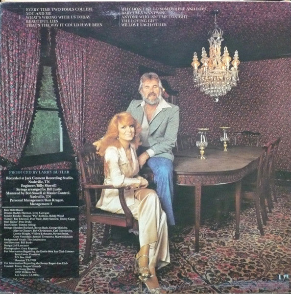 Kenny Rogers & Dottie West : Every Time Two Fools Collide (LP, Album)