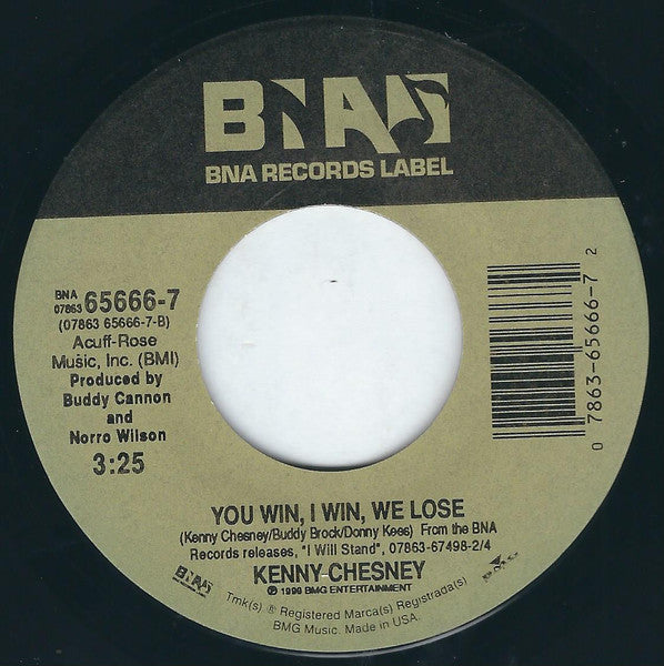 Kenny Chesney : How Forever Feels (7", Single)