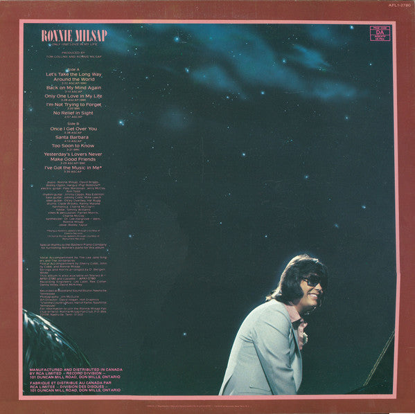 Ronnie Milsap : Only One Love In My Life (LP, Album)