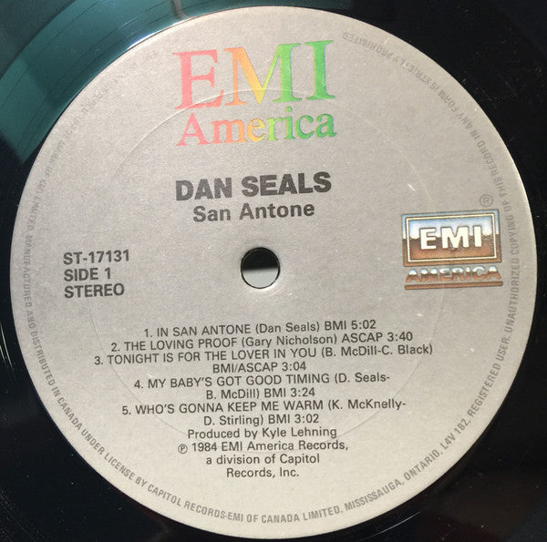 Dan Seals : San Antone  (LP, Album)