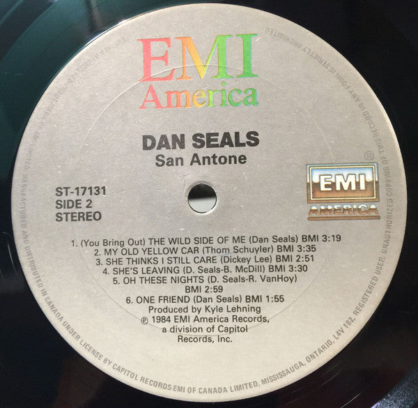 Dan Seals : San Antone  (LP, Album)