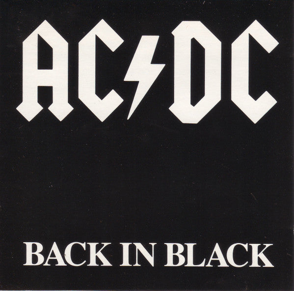 AC/DC : Back In Black (CD, Album, Club, RE, RP)