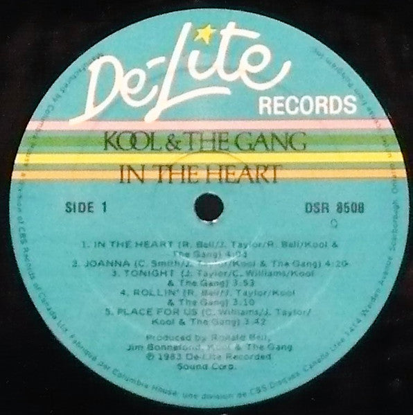 Kool & The Gang : In The Heart (LP, Album, Club)
