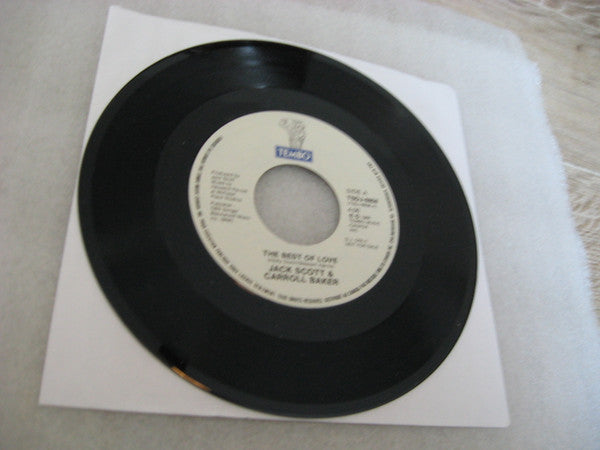 Jack Scott & Carroll Baker : The Best Of Love (7", Single, Promo)
