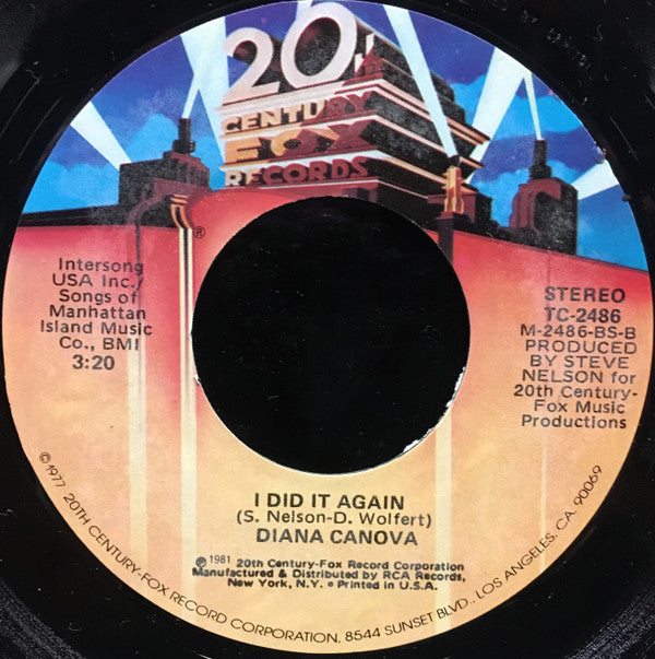 Diana Canova : Who You Foolin' (7", Single)
