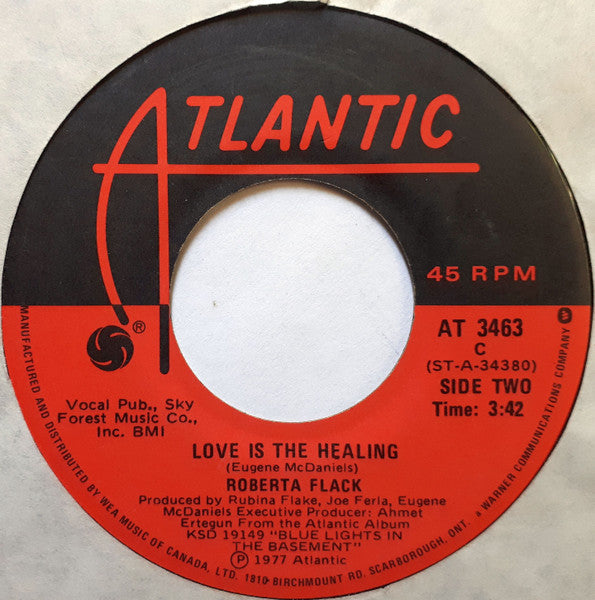 Roberta Flack With Donny Hathaway : The Closer I Get To You (7", Single, CBS)
