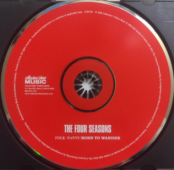 The Four Seasons : Folk-Nanny / Born To Wander (CD, Comp)