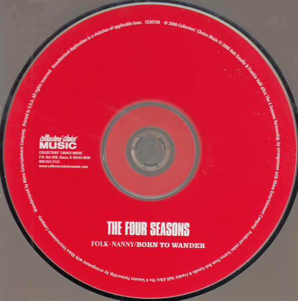 The Four Seasons : Folk-Nanny / Born To Wander (CD, Comp)