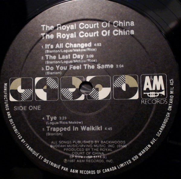 The Royal Court Of China : The Royal Court Of China (LP, Album)