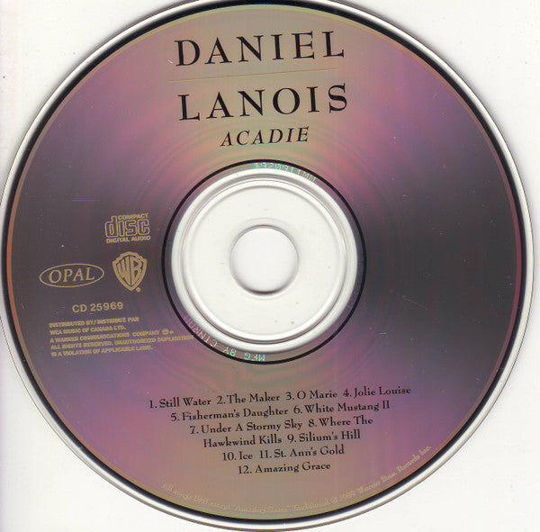 Daniel Lanois : Acadie (CD, Album)