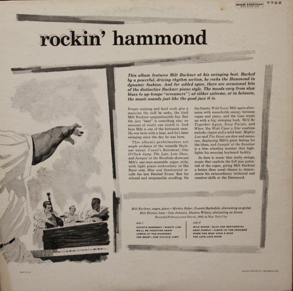 Milt Buckner : Rockin' Hammond (LP)