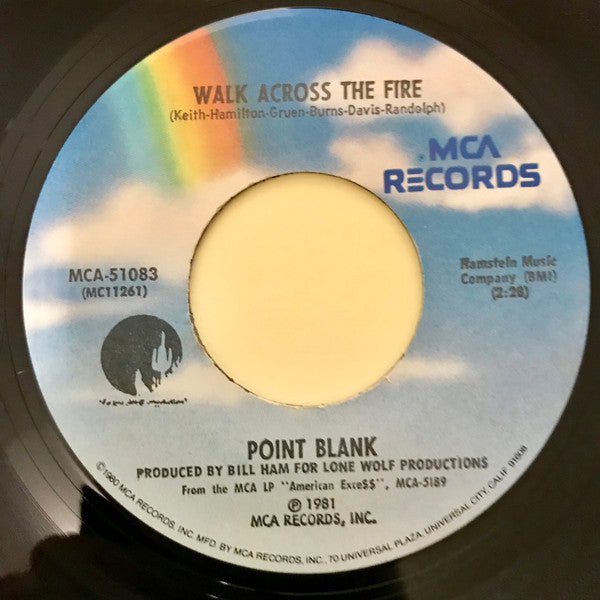 Point Blank (9) : Let Me Stay With You Tonight (7", Single)